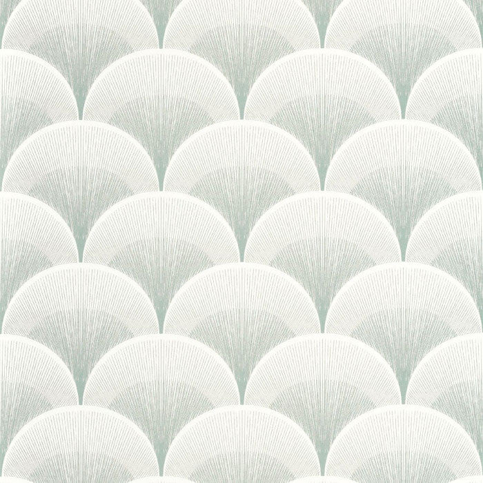 88667111 Broadway Twenties Vert Amande Wallpaper by Casadeco