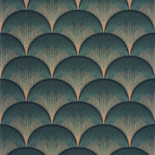 88667555 Broadway Twenties Vert Canopee Wallpaper by Casadeco