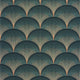 Broadway Twenties Vert Canopee Wallpaper by Casadeco