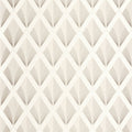 Chrysler Twenties Blanc Neige Wallpaper by Casadeco