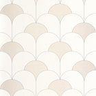 88680220 Theatre Twenties Blanc Neige Wallpaper by Casadeco
