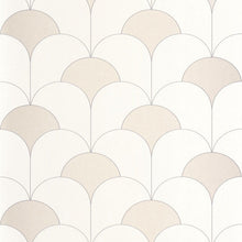 88680220 Theatre Twenties Blanc Neige Wallpaper by Casadeco