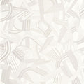 Music Hall Twenties Blanc Neige Wallpaper by Casadeco