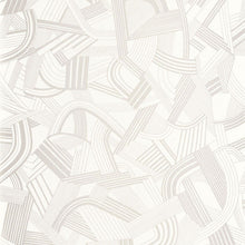 88690226 Music Hall Twenties Blanc Neige Wallpaper by Casadeco