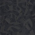Music Hall Twenties Noir Reglisse Wallpaper by Casadeco