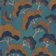 Goyo Matsu Kyoto Bleu Kamo Wallpaper by Casadeco