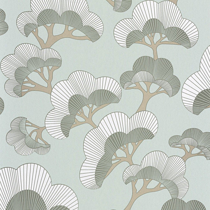 88717089 Goyo Matsu Kyoto Argile Wallpaper by Casadeco