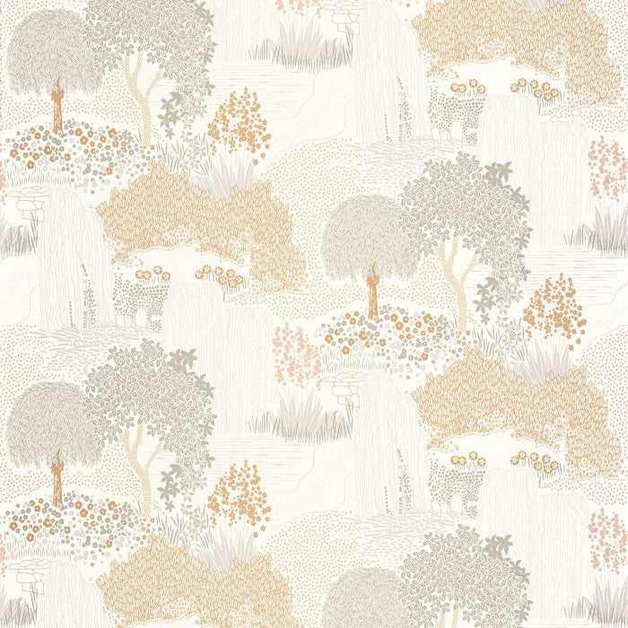 88721788 Niwa Kyoto Beige Sable Wallpaper by Casadeco