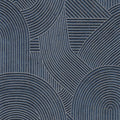 Jardin Des Pierres Kyoto Bleu Encre Wallpaper by Casadeco