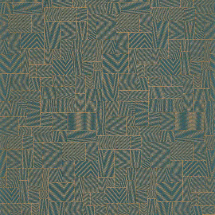 88766755 Kensai Pierres Kyoto Bleu Kamo Wallpaper by Casadeco