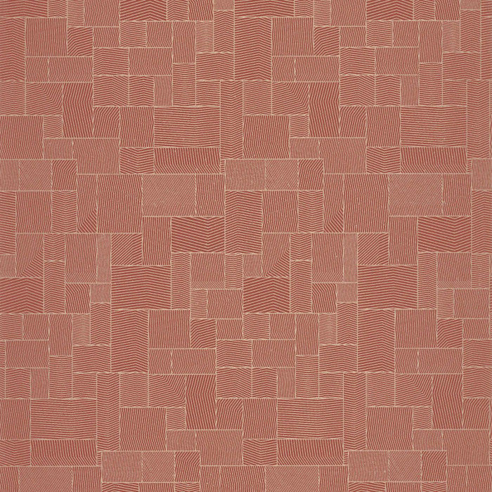 88768879 Kensai Pierres Kyoto Rouge Carmin Wallpaper by Casadeco