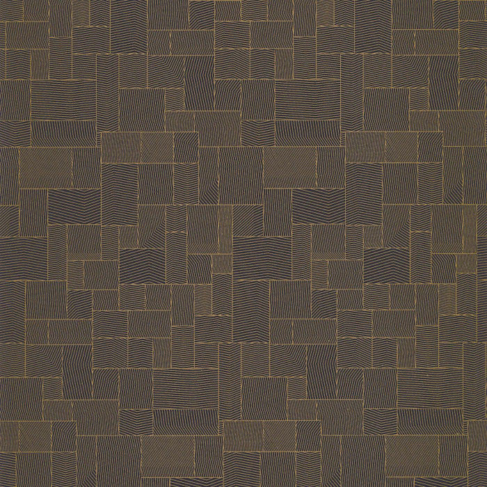 88769927 Kensai Pierres Kyoto Noir Fusain Wallpaper by Casadeco