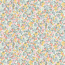 FLOM89216212 Pansy Flower Market Wallpaper by Casadeco