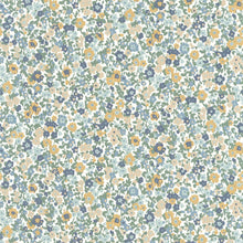 FLOM89216329 Pansy Flower Market Wallpaper by Casadeco