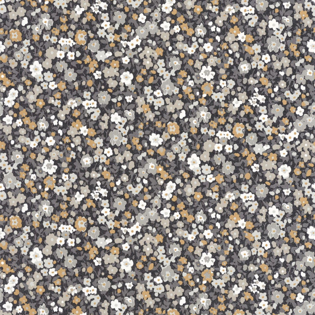 FLOM89219509 Pansy Flower Market Wallpaper by Casadeco