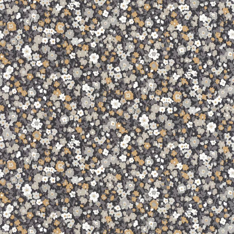 FLOM89219509 Pansy Flower Market Wallpaper by Casadeco