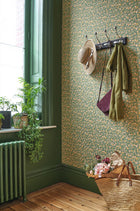 FLOM89227417 Cherry Flower Market Wallpaper by Casadeco