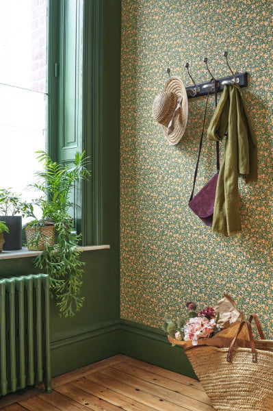 FLOM89227417 Cherry Flower Market Wallpaper by Casadeco