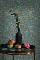 FLOM89236434 Myosotis Flower Market Wallpaper by Casadeco