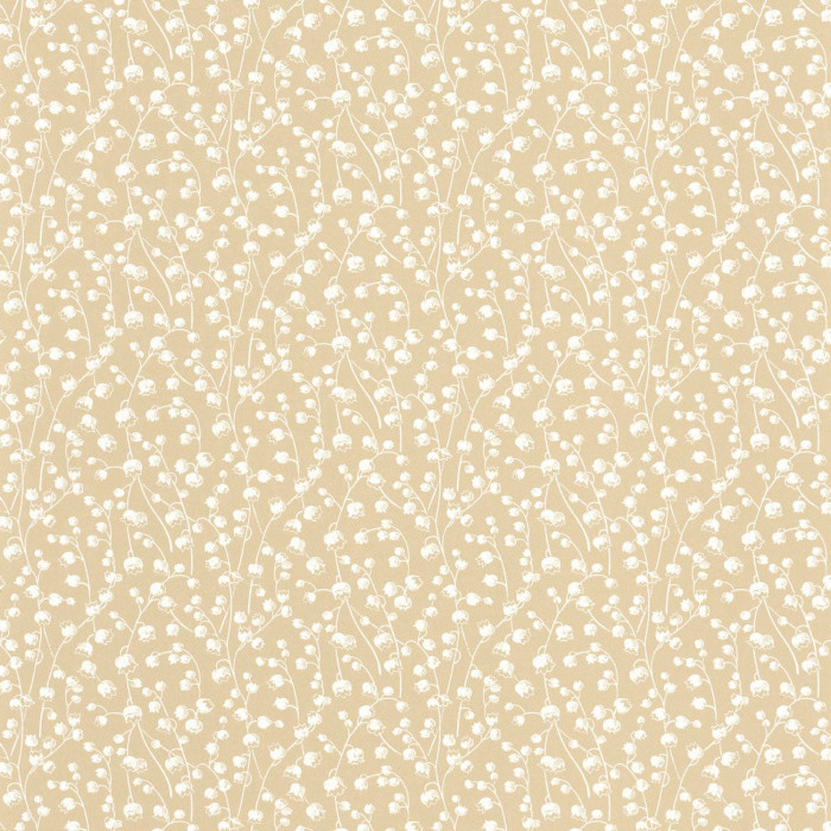 FLOM89241331 Lily of the Valley Flower Market Wallpaper by Casadeco