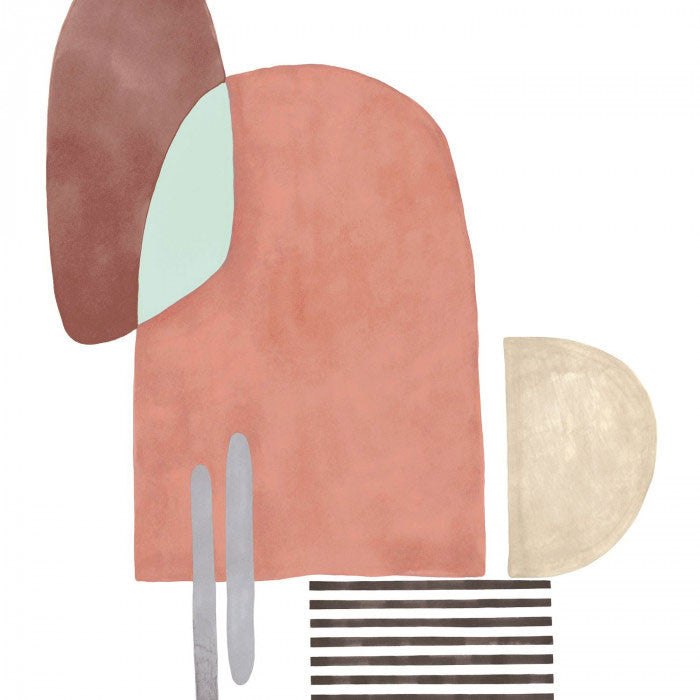 MISI89423203 Gelato Milano Sixties Medium Wallpanel by Casadeco