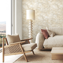 400303 Carlotta Greige Vasari Wallpaper by Rasch