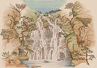 9000001 Fallingwater Summer Random Archist Mural by Coordonné