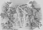 9000003 Fallingwater Winter Random Archist Mural by Coordonné