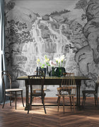 9000003 Fallingwater Winter Random Archist Mural by Coordonné