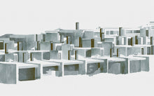 9000033 La Maqueta Off (450 × 280 cm) Random Archist Mural by Coordonné