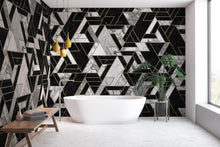 9000091 Malla Marquina (450 × 280 cm) Random Archist Mural by Coordonné