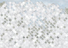 9000103 Acquarium Blue Random Archist Mural by Coordonné
