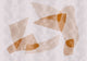 Shapes Orange Random Archist Mural by Coordonné
