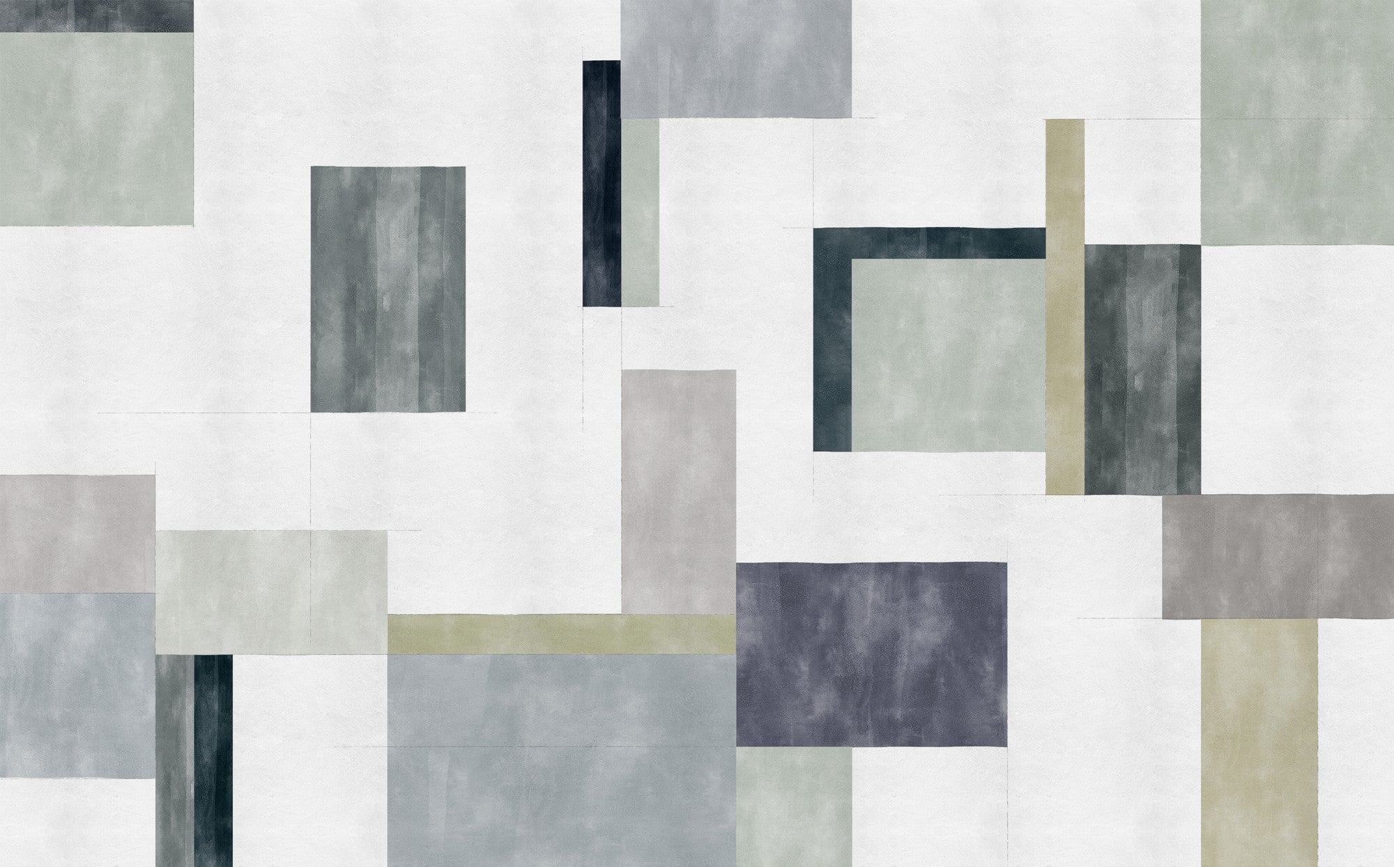 9000501 Color Study Grey (450 × 280 cm) Random Archist Mural by Coordonné
