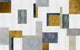 Color Study Gold (450 × 280 cm) Random Archist Mural by Coordonné