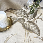 GB 9009 Palma Leaf Mocha and Champange Wallpaper By Belgravia Zambaiti Parati