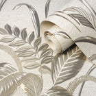 GB 9009 Palma Leaf Mocha and Champange Wallpaper By Belgravia Zambaiti Parati