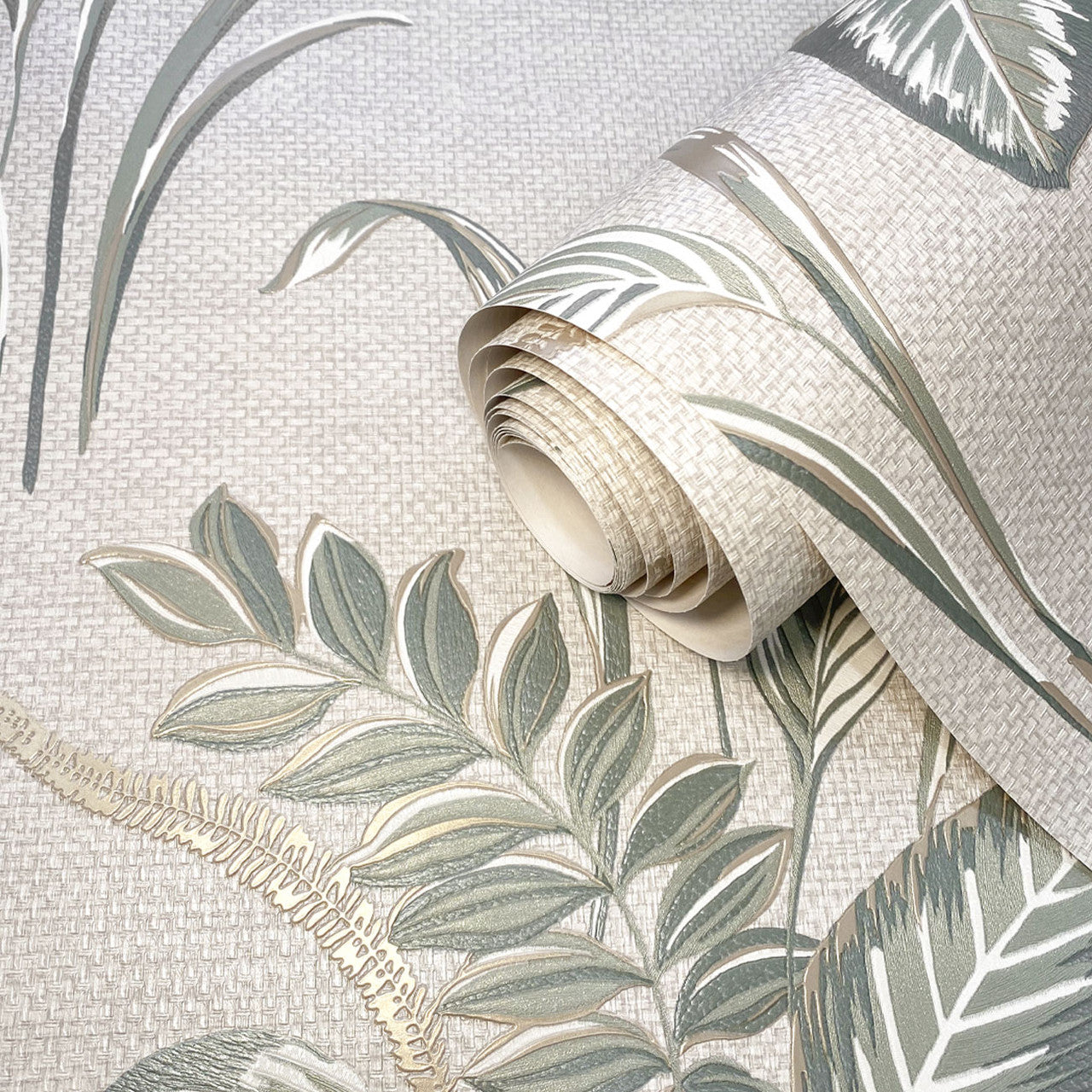 GB 9010 Palma Leaf Sage Wallpaper By Belgravia Zambaiti Parati