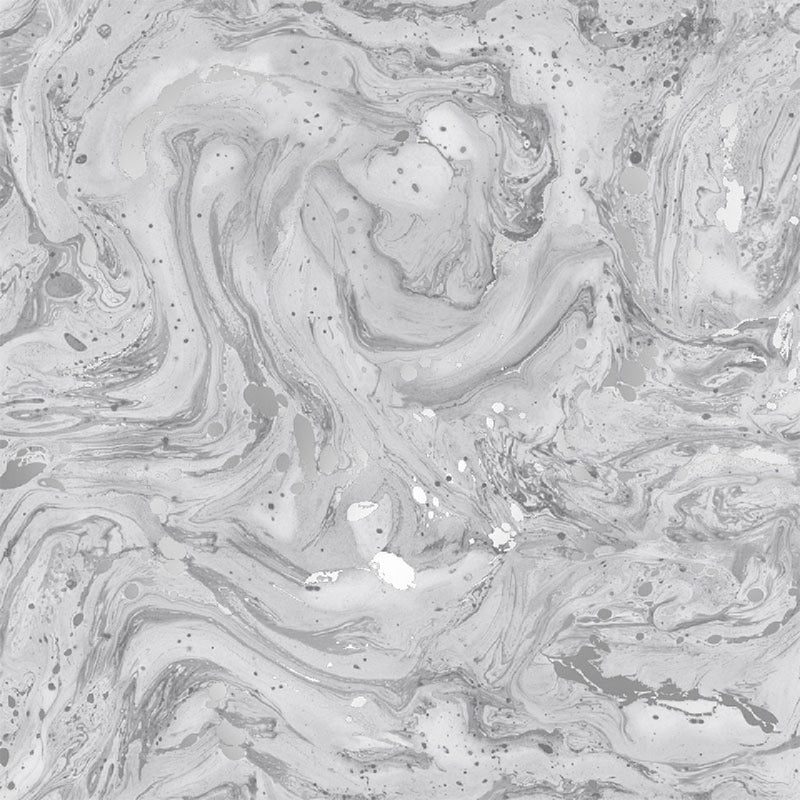 90122 Azurite Grey and Silver Wallpaper By Holden DŽcor