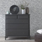 90122 Azurite Grey and Silver Wallpaper By Holden DŽcor