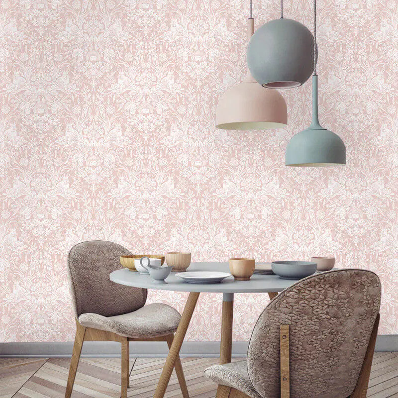 90161 Harlen Woodland Damask Wallpaper by Holden Decor