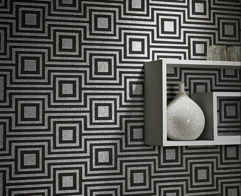 901801 Modena Geometric Wallpaper By Arthouse