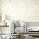 90201 Neapolis 3 Silk Trailing Floral Wallpaper by Galerie