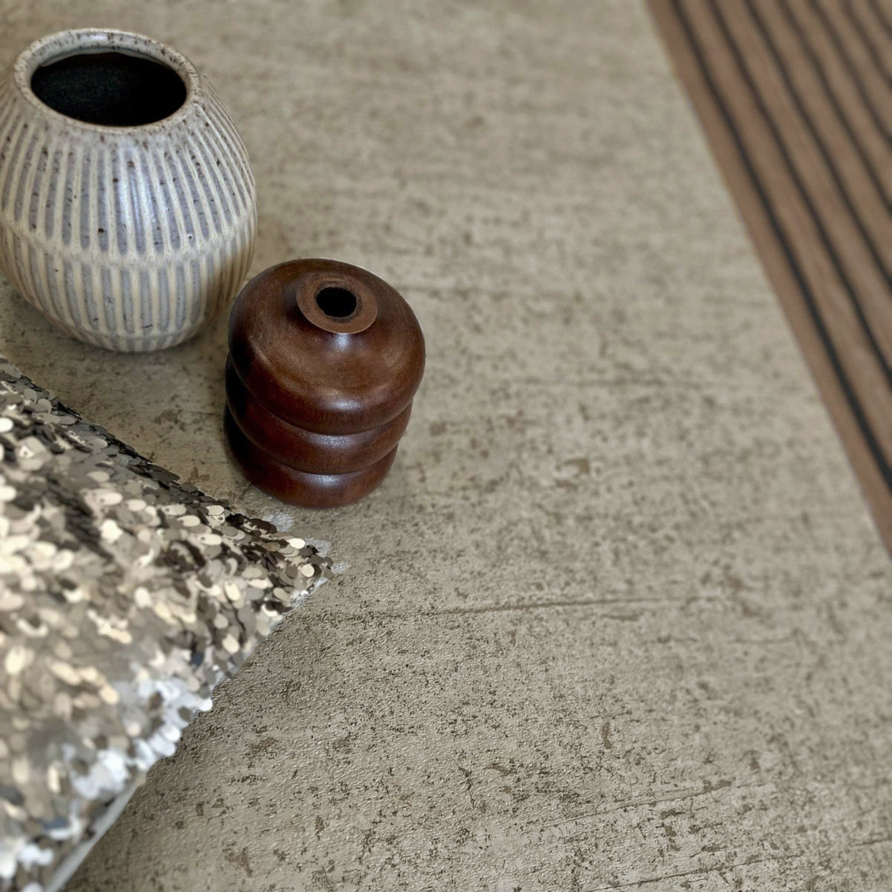 9026 Concrete Dark Beige Wallpaper by Belgravia