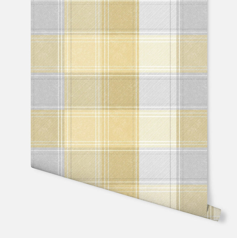 902807 Country Check Wallpaper By Arthouse