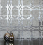 903204 Kiss Foil Geo Wallpaper By Arthouse