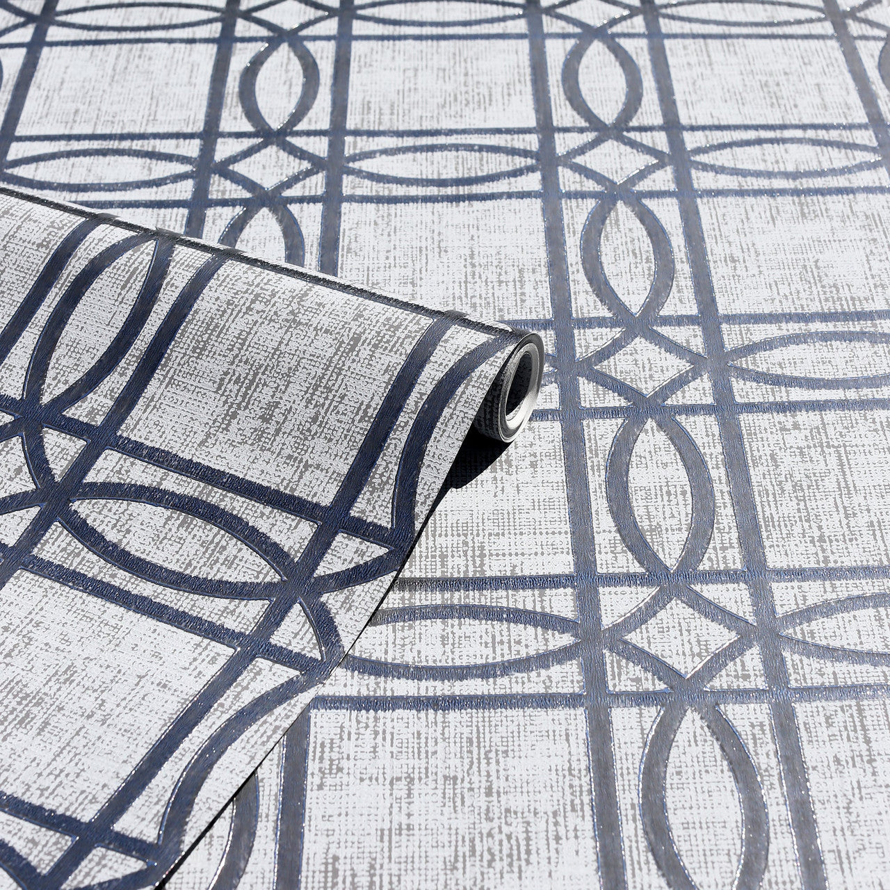 903204 Kiss Foil Geo Wallpaper By Arthouse