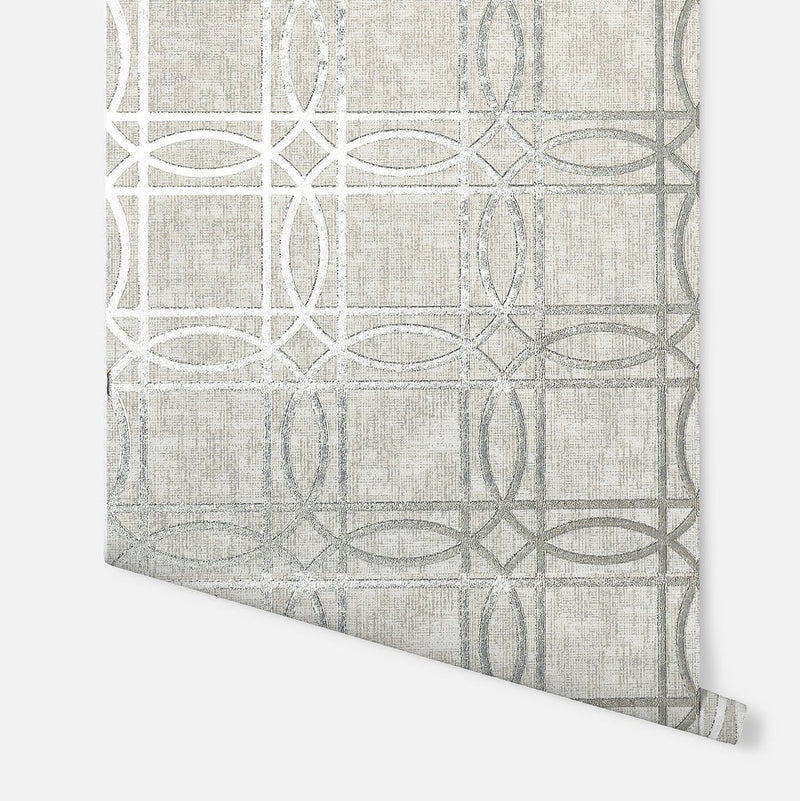 903205 Kiss Foil Geo Wallpaper By Arthouse