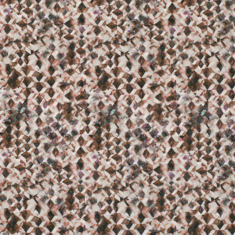 9041/03 Kaleido Rosewood Tsauri Fabric by Black Edition