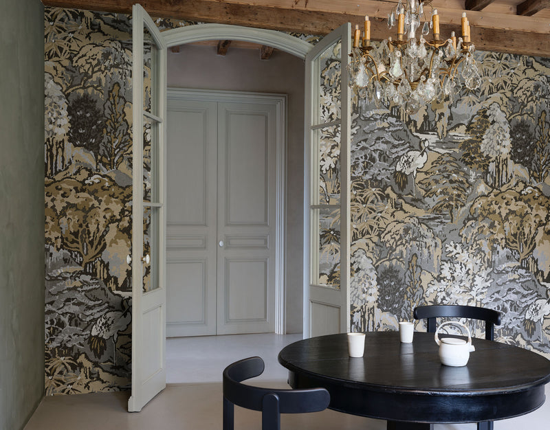 90516A Riverbank Ombre Les Tapisseries Wallpaper by Arte